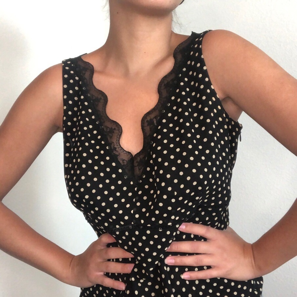 Vintage Polka Dot blouse